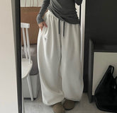 Vintage Einfarbige Baggy Jogginghose
